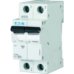 Автоматичний вимикач EATON PL4-C50/2, 2р, 50А, C