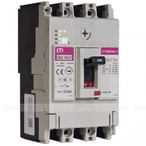 Автоматичний вимикач ETI EB2 125/3L 125A