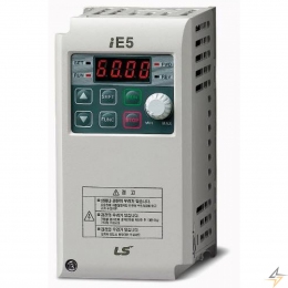 Однофазний частотний перетворювач LS SV001iE5-1 0,1kW (Modbus)